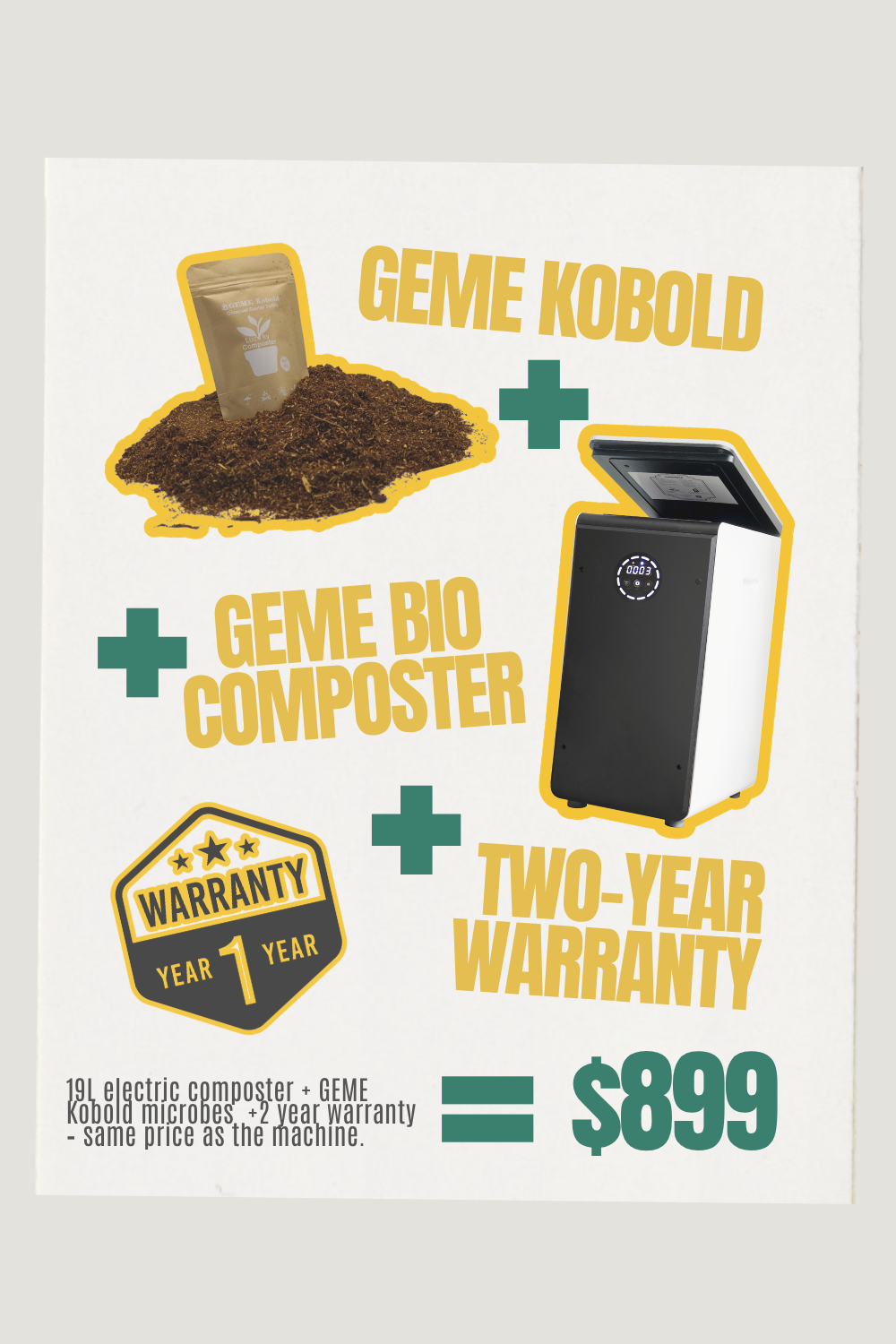 GEME Composter Can Handle Almost Everything