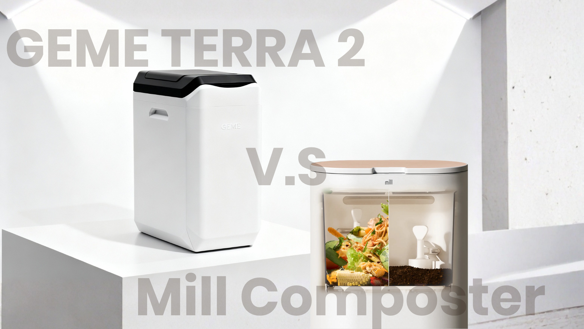 Mill Composter V.S GEME Terra II: The Best Kitchen Composter